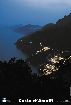 Veduta notturna della Costa d' Amalfi/ View of Amalfi Coast 